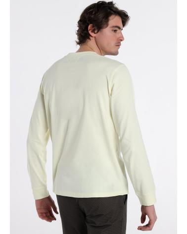 T-SHIRT BENDORFF À MANCHES LONGUES BLANC AVEC GRAPHIQUE IMPRIMÉ BLANCO