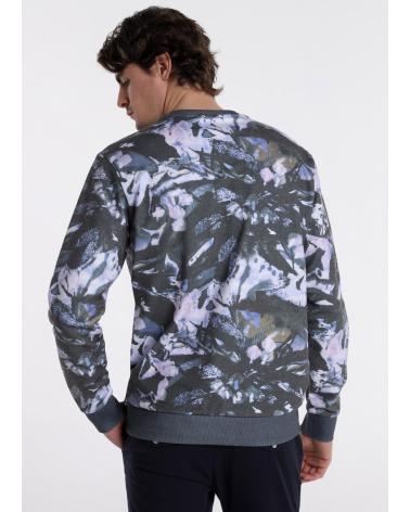 BENDORFF RUNDHALS-SWEATSHIRT MIT TIE-DYE-PRINT UND LOGO - MEHRFARBIG ESTAMPADO-MULTICOLOR