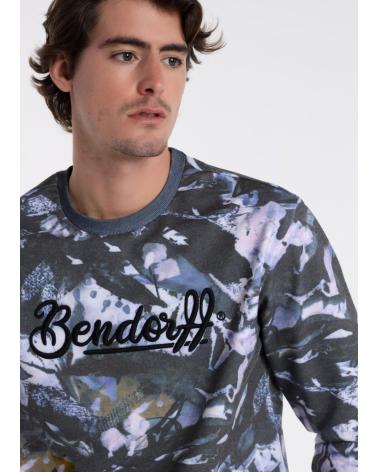 BENDORFF RUNDHALS-SWEATSHIRT MIT TIE-DYE-PRINT UND LOGO - MEHRFARBIG ESTAMPADO-MULTICOLOR