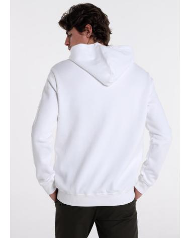 SWEAT À CAPUCHE BENDORFF BLANC AVEC LOGO IMPRIMÉ BLANCO