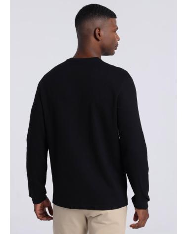 T-SHIRT MANCHES LONGUES BENDORFF NOIR AVEC LOGO NEGRO
