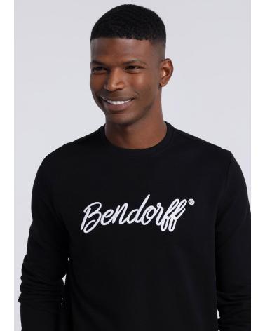 T-SHIRT MANCHES LONGUES BENDORFF NOIR AVEC LOGO NEGRO