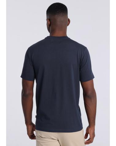 T-SHIRT MANCHES COURTES BLEU À IMPRIMÉ GRAPHIQUE BENDORFF AZUL