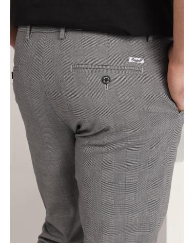 BENDORFF PANTALONE CHINO SLIM A QUADRI MULTICOLOR
