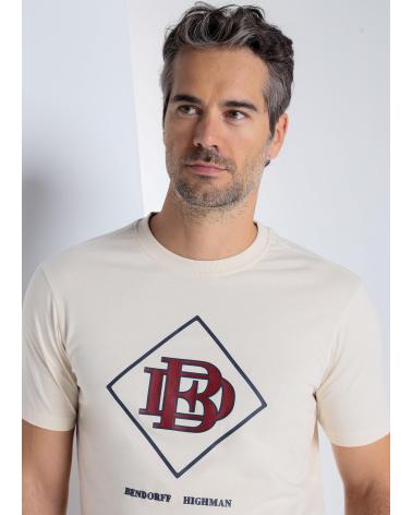BENDORFF CAMISETA GRÁFICA HIGHMAN BLANCA DE MANGA CORTA BLANCO