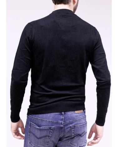 BENDORFF MAGLIONE BASIC COLLO ALTO NERO NEGRO