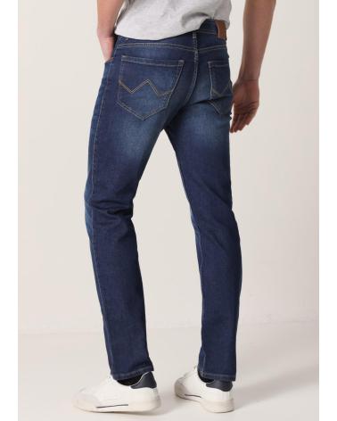 SIX VALVES JEANS REGULAR FIT MID-RISE BLAU AZUL