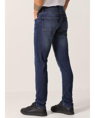 SIX VALVES SLIM FIT JEANS MITTLERE LEIBHÖHE BLAU AZUL