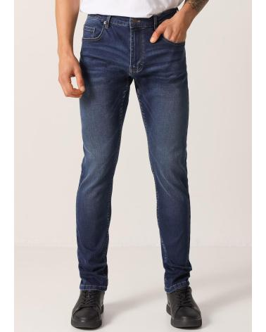 SIX VALVES SLIM FIT JEANS MITTLERE LEIBHÖHE BLAU AZUL