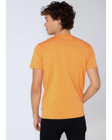 SIX VALVES - CAMISETA BASICA DE MANGA CORTA NARANJA