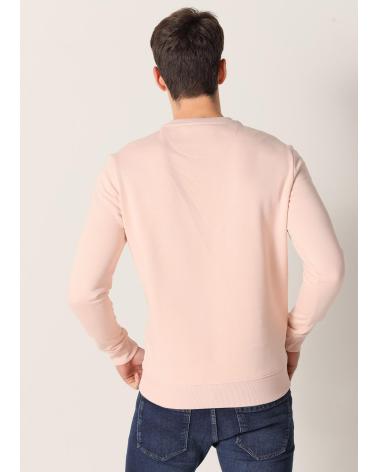 SIX VALVES STREET ART PRINT SWEATSHIRT RUNDHALS ROSA ROSA