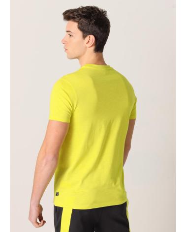 SIX VALVES GRÜNES KURZARM-T-SHIRT FARBVERLAUF-PRINT VERDE