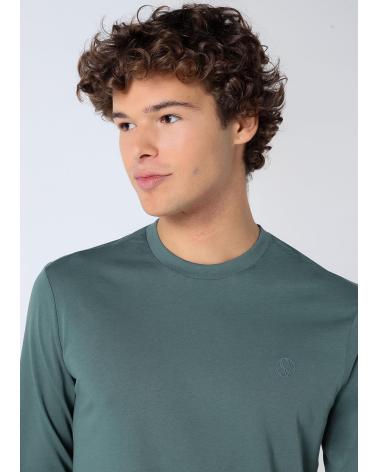 SIX VALVES BASIC LANGARMSHIRT GRÜN VERDE