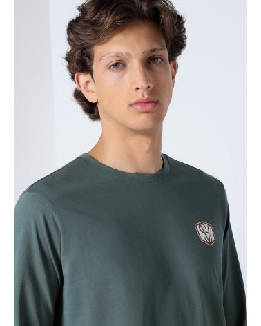 SIX VALVES LANGARM-SHIRT MIT GRAFIKDRUCK - GRÜN VERDE