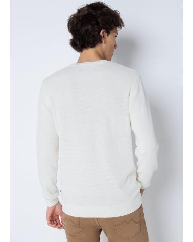 BASIC RUNDHALS-PULLOVER SIX VALVES WEISS BLANCO
