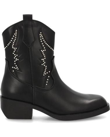 PUNTOSALAO COWBOY-STIEFELETTEN NIETEN YZ2 SCHWARZ VARIOS COLORES