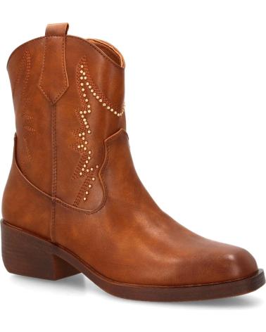 PUNTOSALAO COWBOY-STIEFELETTEN CAMEL MIT NIETEN YZ2 VARIOS COLORES
