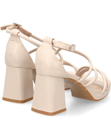 PUNTOSALAO PARTY-SANDALEN MIT BREITEM ABSATZ BEIGE JL893 VARIOS COLORES