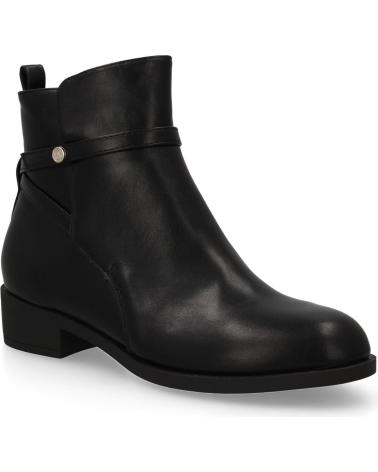 PUNTOSALAO BOTINES PLANOS ELEGANTES PARA MUJER COLOR NEGRO CF-5492 VARIOS COLORES