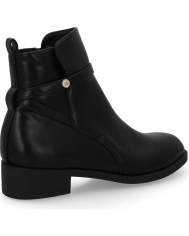 PUNTOSALAO BOTINES PLANOS ELEGANTES PARA MUJER COLOR NEGRO CF-5492 VARIOS COLORES