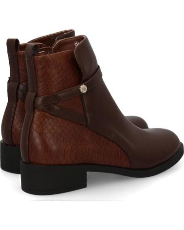 PUNTOSALAO BOTINES PLANOS ELEGANTES PARA MUJER COLOR CAFE CF-5492 VARIOS COLORES