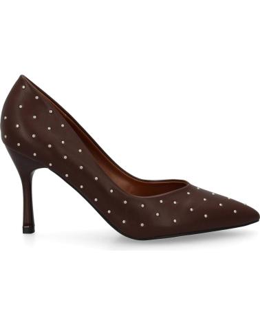 PUNTOSALAO ZAPATOS DE TACON SALON STILETTO TACHUELAS PARA MUJER COLOR M VARIOS COLORES