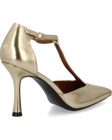 PUNTOSALAO ZAPATOS DORADOS DE SALON TACON FINO PARA MUJER B-5471 VARIOS COLORES