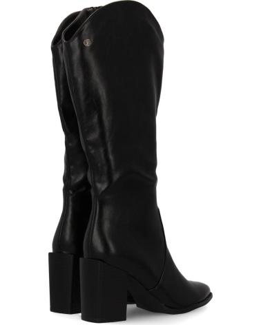PUNTOSALAO BOTAS TACON MEDIO CANA HASTA LA RODILLA COLOR NEGRO PARA MUJ VARIOS COLORES