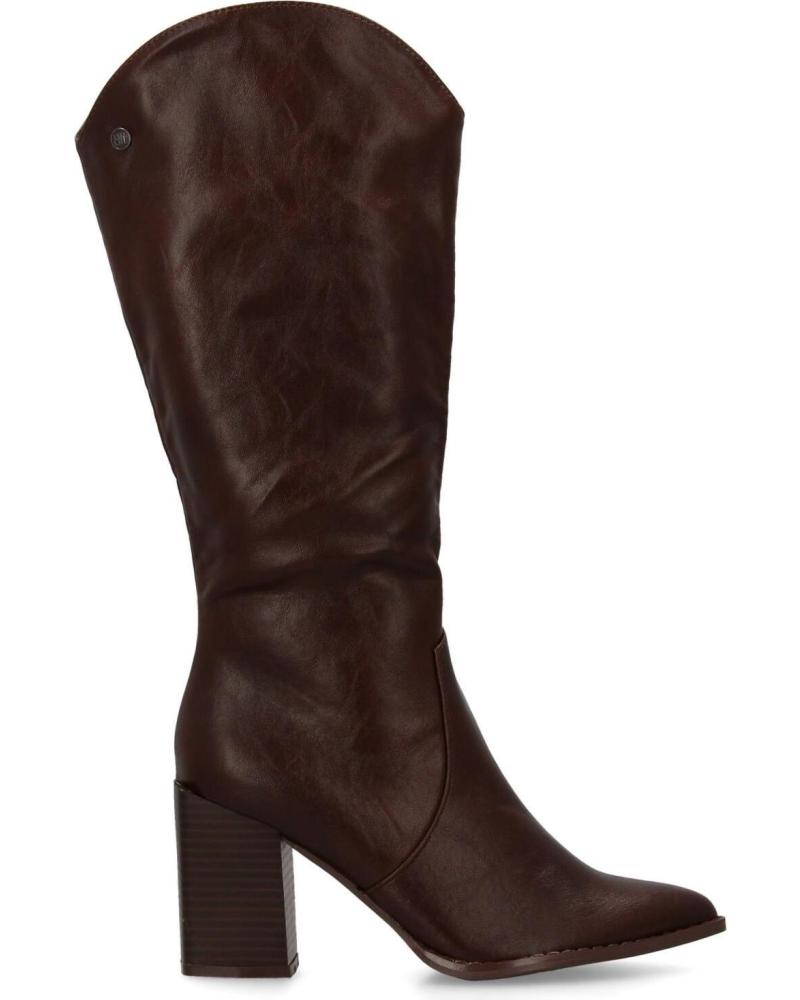 PUNTOSALAO BOTAS TACON MEDIO CANA HASTA LA RODILLA COLOR MARRON PARA MU VARIOS COLORES