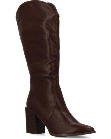 PUNTOSALAO BOTAS TACON MEDIO CANA HASTA LA RODILLA COLOR MARRON PARA MU VARIOS COLORES