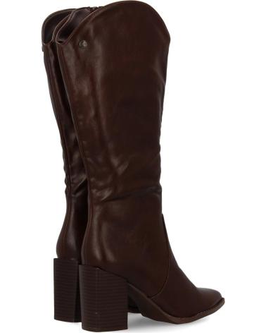 PUNTOSALAO BOTAS TACON MEDIO CANA HASTA LA RODILLA COLOR MARRON PARA MU VARIOS COLORES