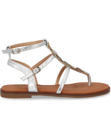 SANDALIAS PLANAS PUNTOSALAO W-5290 PLATEADAS VARIOS COLORES