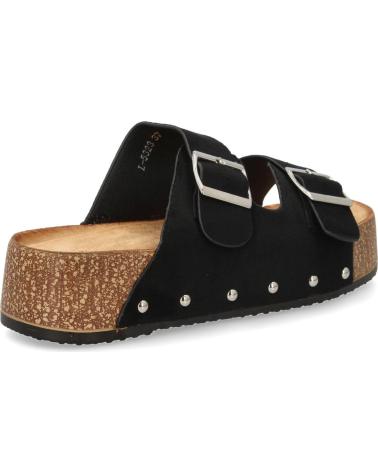 PUNTOSALAO L - SANDALIAS PLATAFORMA ANATÓMICAS NEGRAS CON HEBILLAS VARIOS COLORES