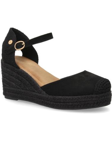 PUNTOSALAO CF BLACK JUTE COMFORTABLE WEDGE SANDALS VARIOS COLORES