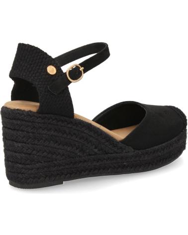 PUNTOSALAO CF BLACK JUTE COMFORTABLE WEDGE SANDALS VARIOS COLORES