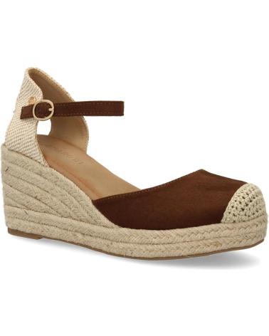 PUNTOSALAO CF BROWN JUTE COMFORTABLE WEDGE SANDALS VARIOS COLORES