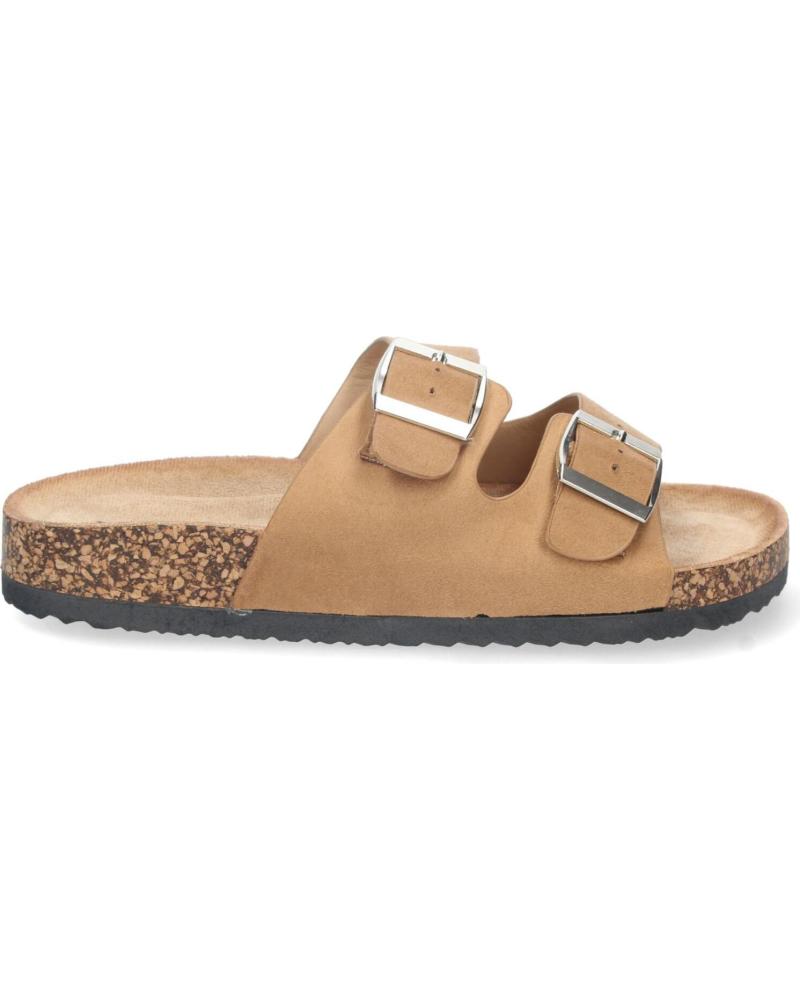 PUNTOSALAO FLACHE ANATOMISCHE SANDALEN - CAMEL VARIOS COLORES