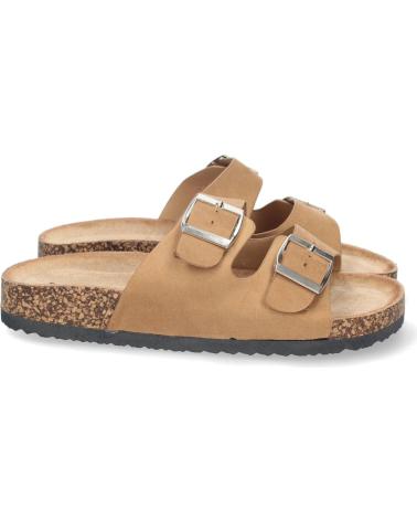PUNTOSALAO FLACHE ANATOMISCHE SANDALEN - CAMEL VARIOS COLORES