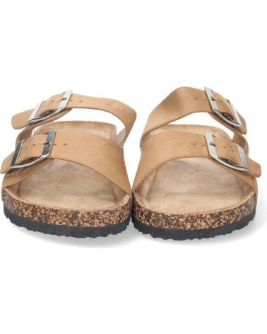 PUNTOSALAO FLACHE ANATOMISCHE SANDALEN - CAMEL VARIOS COLORES
