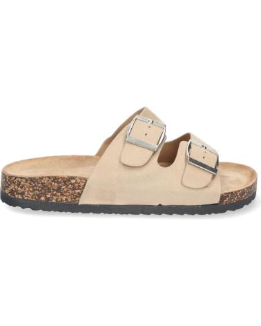 PUNTOSALAO FLACHE ANATOMISCHE SANDALEN - BEIGE VARIOS COLORES