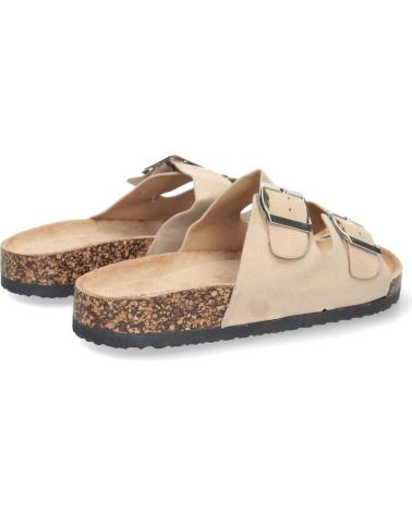 PUNTOSALAO FLACHE ANATOMISCHE SANDALEN - BEIGE VARIOS COLORES