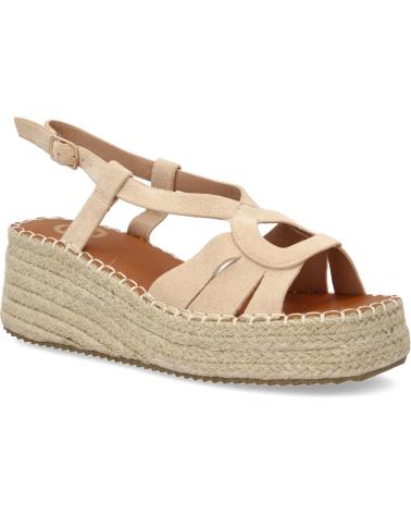 PUNTOSALAO PLATEAU-SANDALEN MT-83 AUS JUTE IN BEIGE VARIOS COLORES