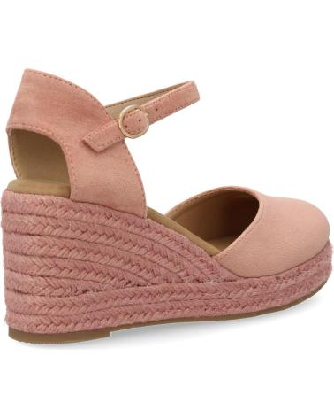 PUNTOSALAO KEILSANDALEN CF-303 AUS JUTE ROSA VARIOS COLORES