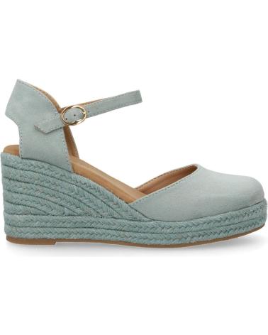 PUNTOSALAO KEILSANDALEN CF-303 AUS JUTE BLAU VARIOS COLORES