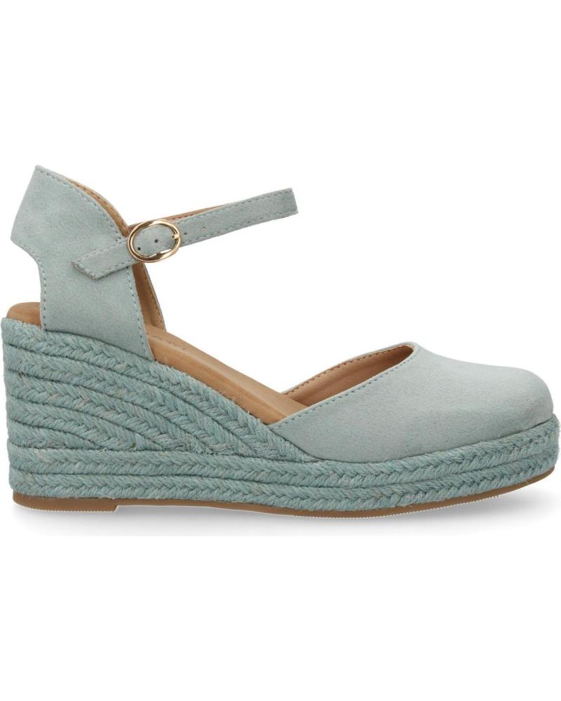 PUNTOSALAO KEILSANDALEN CF-303 AUS JUTE BLAU VARIOS COLORES