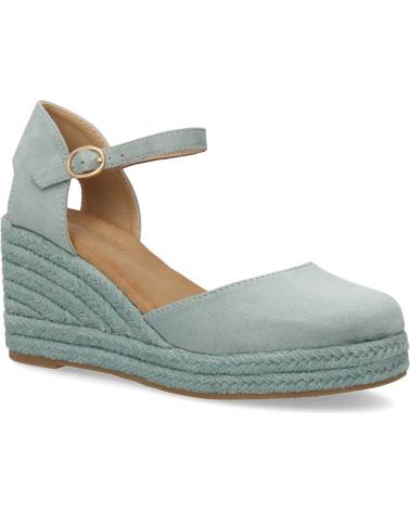 PUNTOSALAO KEILSANDALEN CF-303 AUS JUTE BLAU VARIOS COLORES