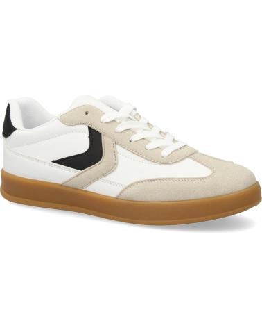 PUNTOSALAO SF0 CASUAL SNEAKERS WEISS MIT KARAMELSOHLE VARIOS COLORES