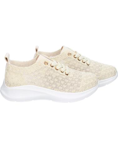 PUNTOSALAO TT FREIZEIT-SNEAKER BEIGE MIT LOCHMUSTER-DESIGN VARIOS COLORES