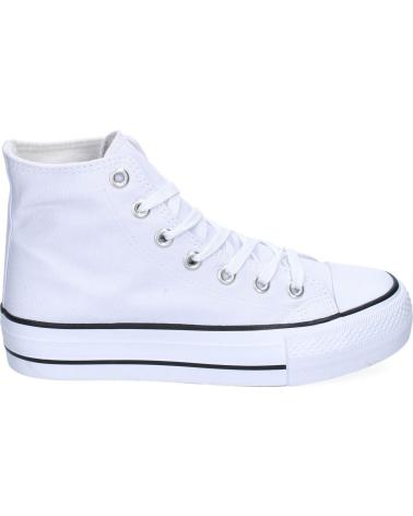 ZAPATILLAS ALTAS DE LONA PUNTOSALAO EV-300 BLANCAS VARIOS COLORES