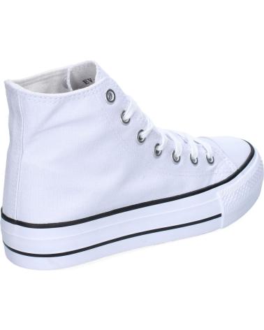 ZAPATILLAS ALTAS DE LONA PUNTOSALAO EV-300 BLANCAS VARIOS COLORES